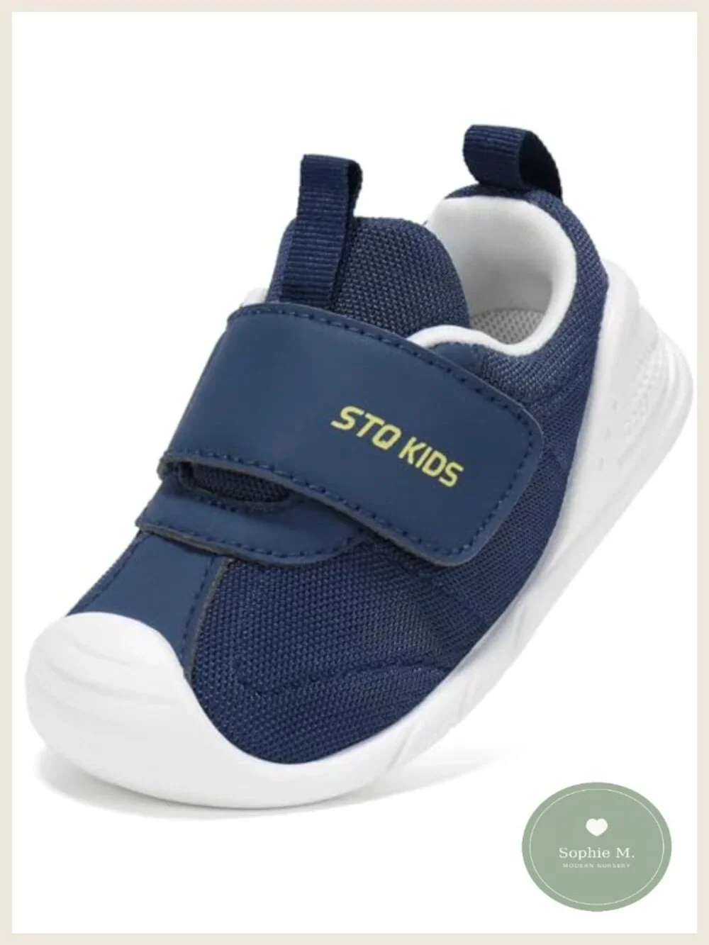 Wide Toe Box Barefoot Baby Walker Sneakers Non-Slip Breathable Mesh